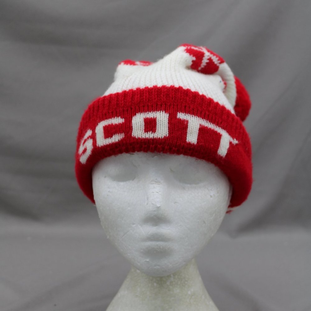 Vintage Wool Beanie / Toque - Scott Tournament of Hearts - Adult One Size